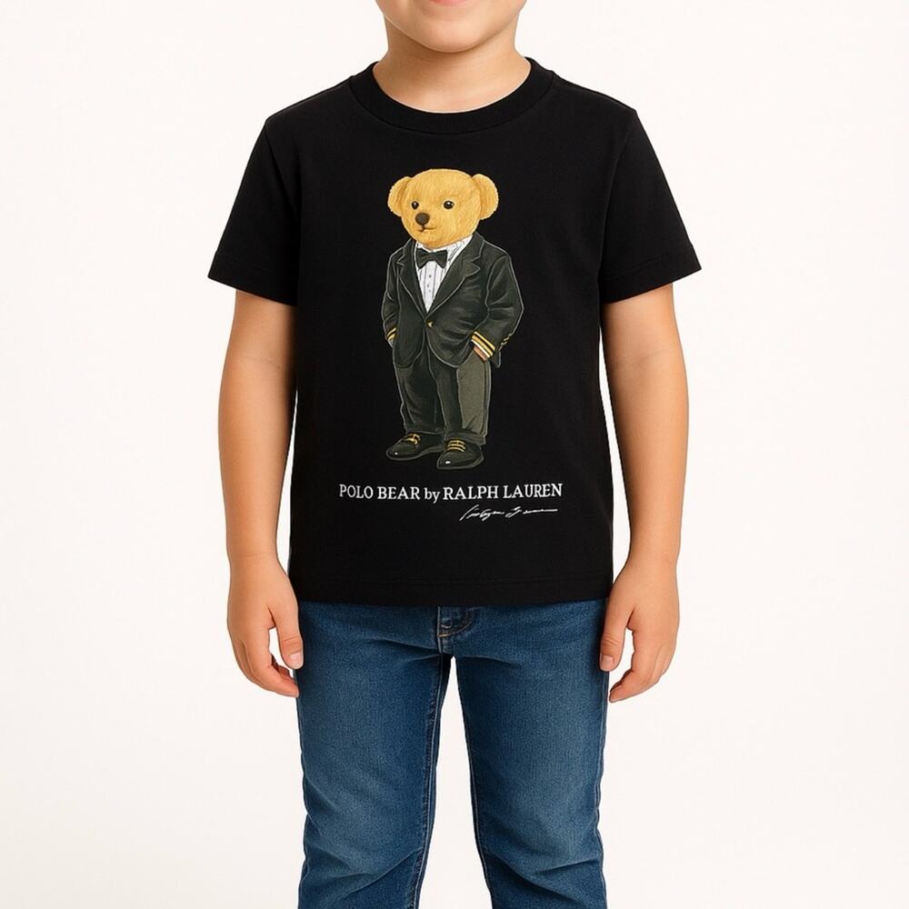 Polo Ralph Lauren Kids Polo Bear Graphic T-Shirt | NWT size small